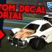 How to design your own CUSTOM DECAL in Rocket League (WORKING 2020)