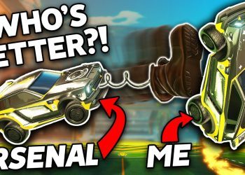 I CHALLENGED ARSENAL TO SEE WHO'S THE BETTER RUMBLE PLAYER