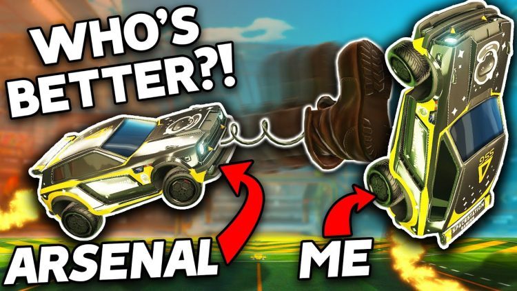 I CHALLENGED ARSENAL TO SEE WHO'S THE BETTER RUMBLE PLAYER