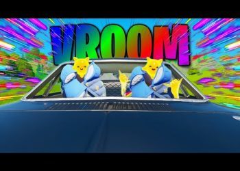 I'm in me mums car... VROOM VROOM! (Fortnite Cars Update)