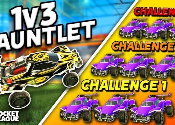 INTRODUCING: The Rocket League 1v3 GAUNTLET
