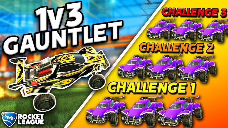 INTRODUCING: The Rocket League 1v3 GAUNTLET