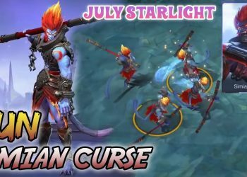 JULY STARLIGHT SKIN | SUN - SIMIAN CURSE | MOBILE LEGENDS