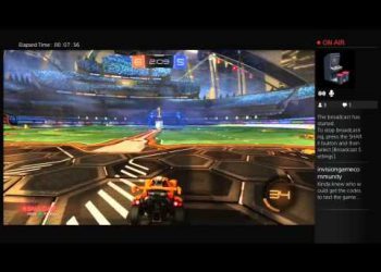 Josh @ Invision playing Rocket League PS4 Beta - 1 / 6