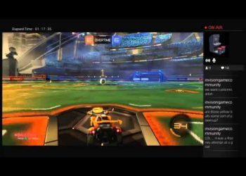Josh @ Invision playing Rocket League PS4 Beta - 6 / 6
