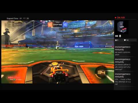 Josh @ Invision playing Rocket League PS4 Beta - 6 / 6