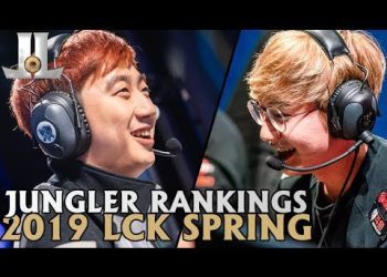 Jungler Player Rankings For 2019 LCK Spring | Lol esports