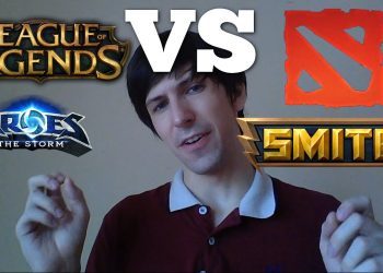 LOL vs HOTS vs DOTA 2 vs SMITE | 2017 Review