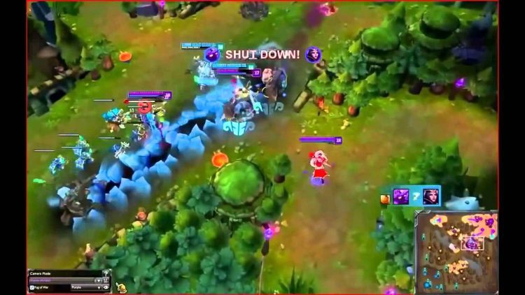 League Of Legend Seson 5: Vayne Montage Around World- Part 3 [One game Center]