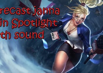 League of Legends Skin Spotlight - Forecast Janna (With Sound)