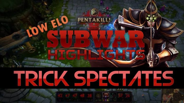 Low Elo Trick Spec + Subwar Highlights