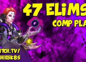 MOIRA 47 Eliminations!!! High Kill Game | Comp Play | SEASON 22 [Overwatch]