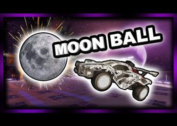 MOON BALL - Rocket League in Space!