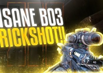 MY FIRST EVER TRICKSHOT ( BO3 ) FaZe Clan please watch this