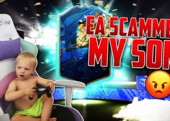 MY SON GOT SCAMMED ON HIS ULTIMATE TOTS PACK!! FIFA 20