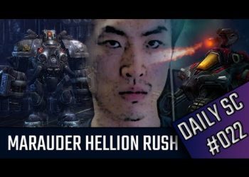 Marauder Hellion rush l Daily SC #022 l StarCraft 2: Legacy of the Void Ladder l Crank