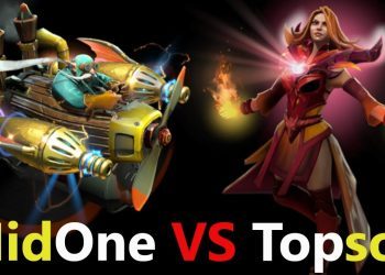 Midone Gyrocopter VS Topson Lina   Ranked Match Dota 2 gameplay