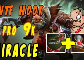 Miracle ( Pudge ) - Dota 2 WTF Hook PRO 9K