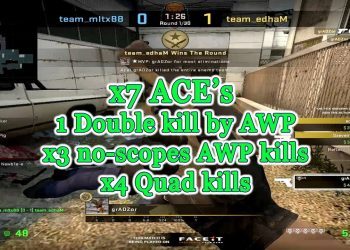 Moments of the week Ep. 19 @ x6 Ace's, x2 4K's + awp double kill + no scopes triple kill @ grADZor