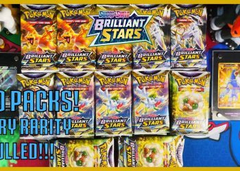 *My BEST Pack Opening EVER! [I Pulled It!]* 100 Packs Of Pokemon Brilliant Stars *All Rarities!*