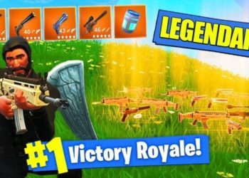 *NEW* LEGENDARY ONLY GUNS MODE In Fortnite Battle Royale!