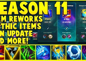 NEW SEASON 11 ITEM REWORKS, MYTHIC ITEMS, AND MORE! - League of Legends