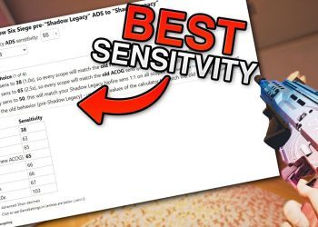 *NEW* Sensitivity Guide For Shadow Legacy - Rainbow Six Siege Shadow Legacy