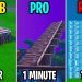 NOOB vs PRO vs RARE  Fortnite Battle Royale Season 8