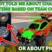 Nobody told me you can change car items based on team color... or about pickles. | Rocket League
