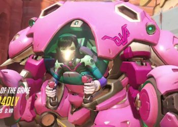 NooB playing as D.VA in OVERWATCH | Play of the game | 4k