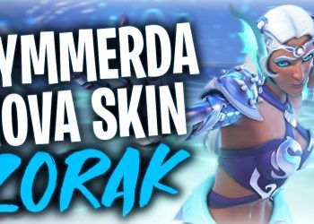OVERWATCH - SYMMETRA "MERMAID" SKIN GAMEPLAY!