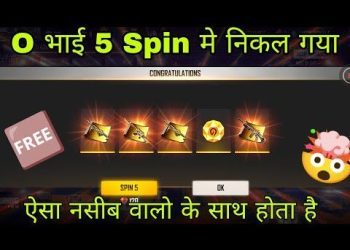 One Spin Trick in incubator | Free fire 3 in 1 incubator | ff poker mp40 incubator - Garena freefire