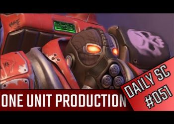 One unit production l Daily SC #051 l StarCraft 2: Legacy of the Void Ladder l Crank