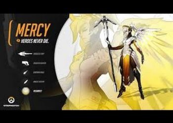 Overwatch: Mercy the Swiss angel. Which champion is for you