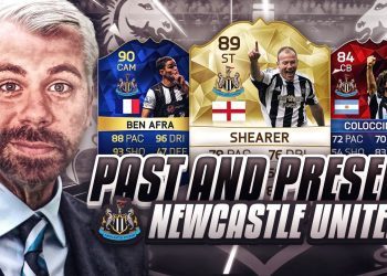 PAST AND PRESENT NEWCASTLE UNITED SQUAD BUILDER - FIFA 16 Ultimate Team - LEGEND SHEARER