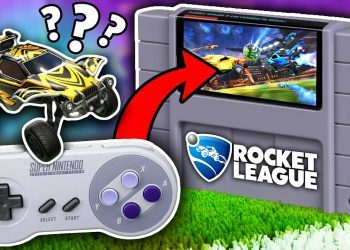 PLAYING ROCKET LEAGUE ON A 30 YEAR OLD CONTROLLER