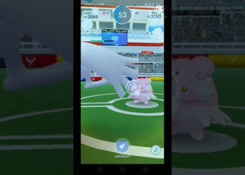 POKEMON GO FULL GYM BATTLE