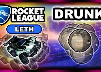 PRO PLAYER TRIES DRINKING WHILE PLAYING ROCKET LEAGUE FOR THE FIRST TIME