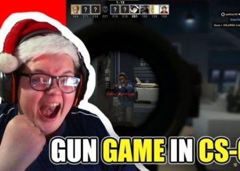 Playing GUN GAME in CS-GO!