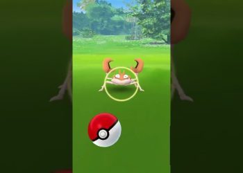 Pokemon Go Catching A Krabby!