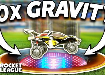 ROCKET LEAGUE, BUT THE FLOOR SUCKS YOU IN