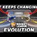 ROCKET LEAGUE, BUT THE MAP EVOLVES!