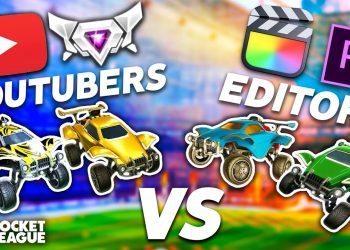 ROCKET LEAGUE YOUTUBERS VS. THEIR EDITORS, WHO WINS?