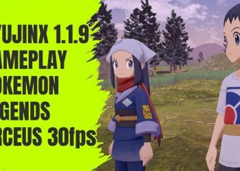 RYUJINX 1.1.9 Pokemon Legends Arceus GamePlay 30fps
