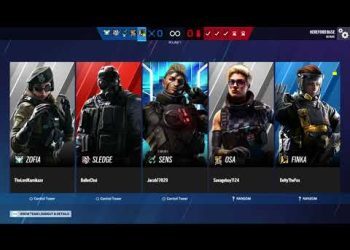 Rainbow six siege gameplay