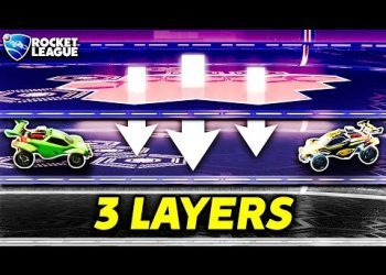 Rocket League Dropshot, but there are 3 LAYERS OF TILES