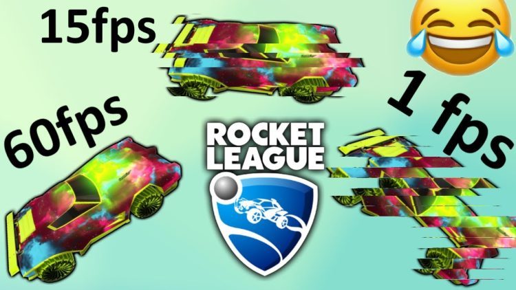 Rocket League but I LOWER the FPS after Every Goal