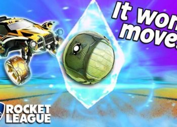 Rocket League, but it's FROZEN in TIME