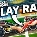 Rocket League, but it's a RELAY RACE
