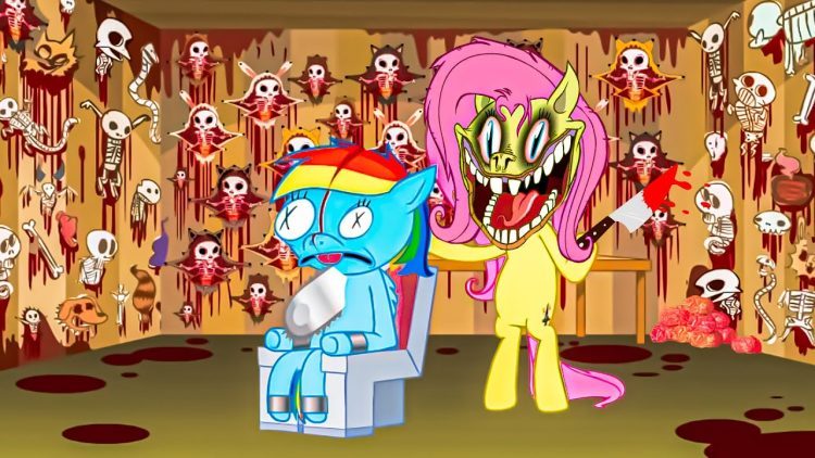 SCARY MY LITTLE PONY HORROR VIDEOS (SHED.MOV & APPLE.MOV)